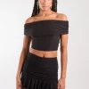 Bardot Slinky Top