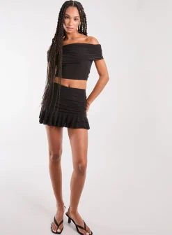 Bardot Slinky Top