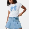 Bow Patchwork T-Shirt