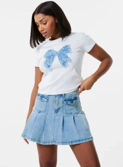 Bow Patchwork T-Shirt
