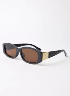 Brown Frame Sunglasses