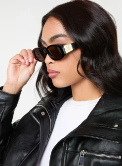 Brown Frame Sunglasses