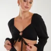 Bubble Long Sleeve Top