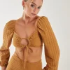 Bubble Long Sleeve Top