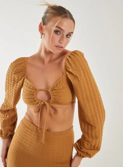 Bubble Long Sleeve Top