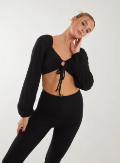 Bubble Long Sleeve Top