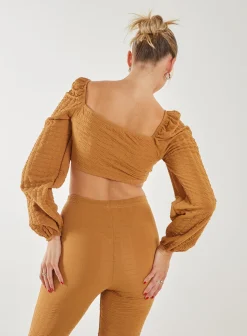 Bubble Long Sleeve Top