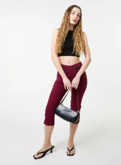 Capri Pants With Belts