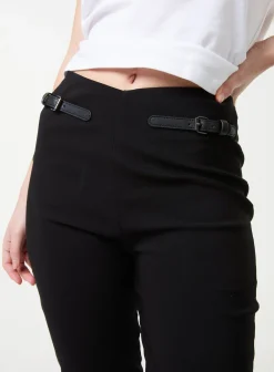 Capri Pants With Belts