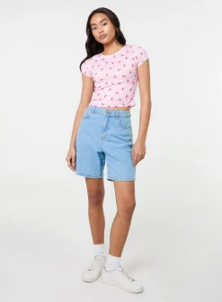 Cherry Gingham T-shirt