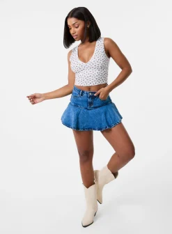 Cherry Lace Crop Top