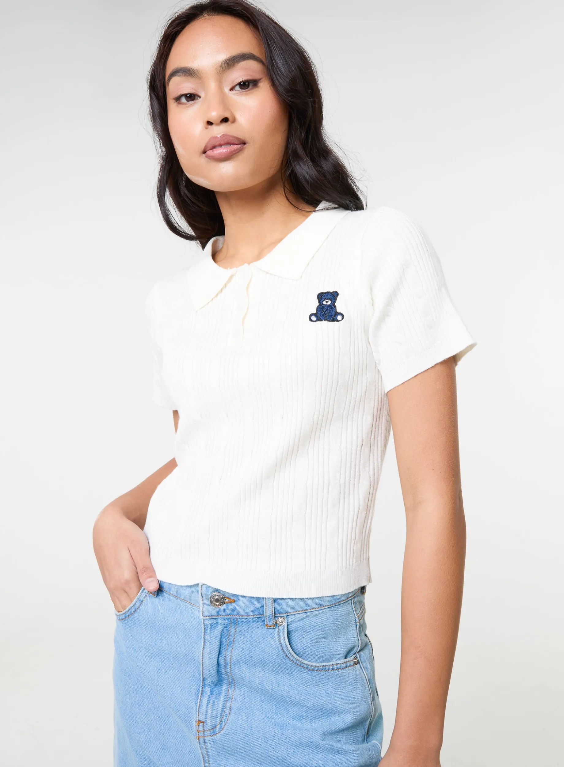 Cherub Cable Knit Top