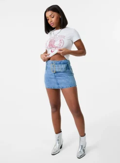 Cowboy Boot Embellished T-Shirt