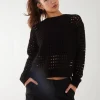 Crochet Knitted Sweater