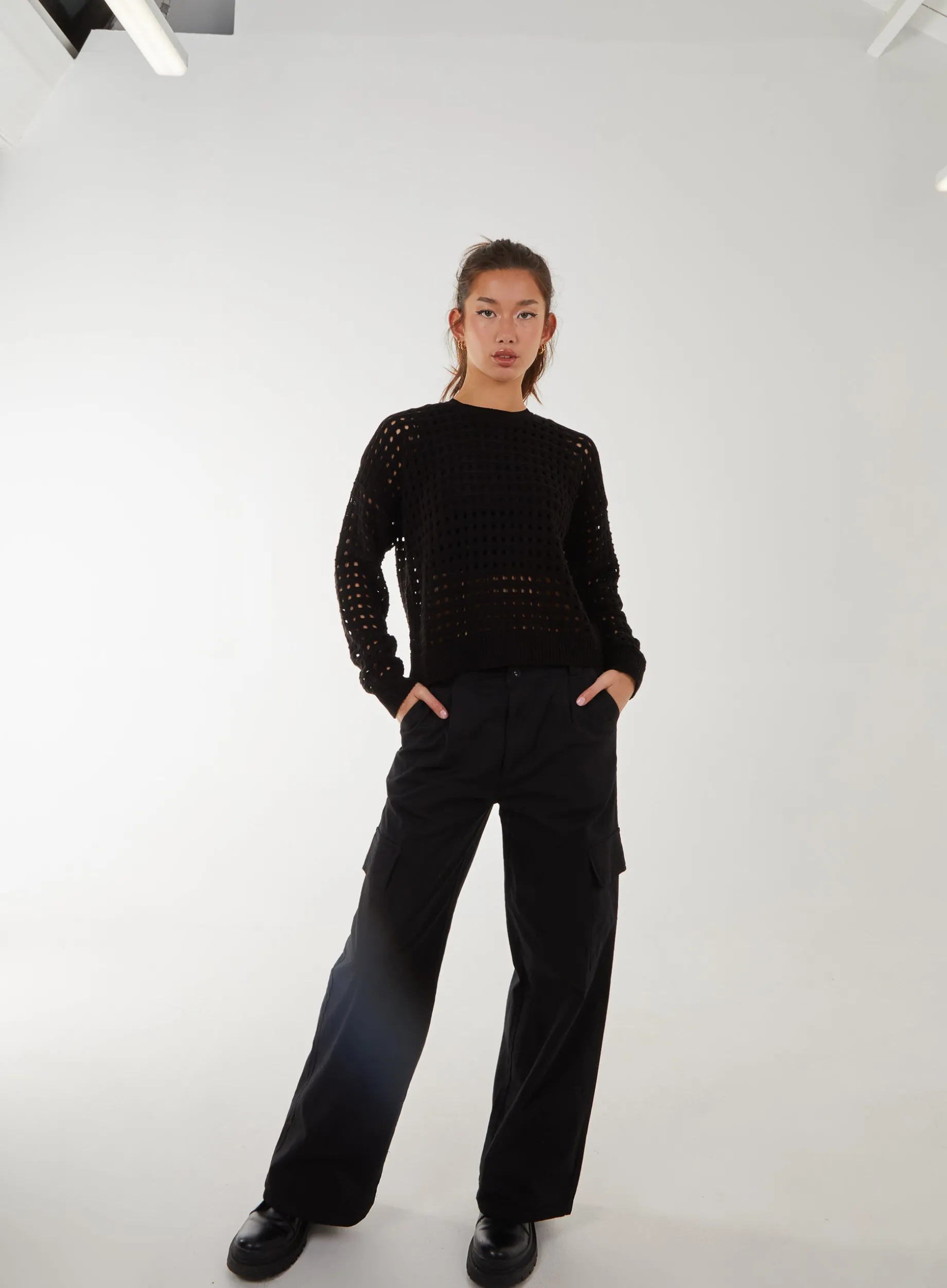Crochet Knitted Sweater