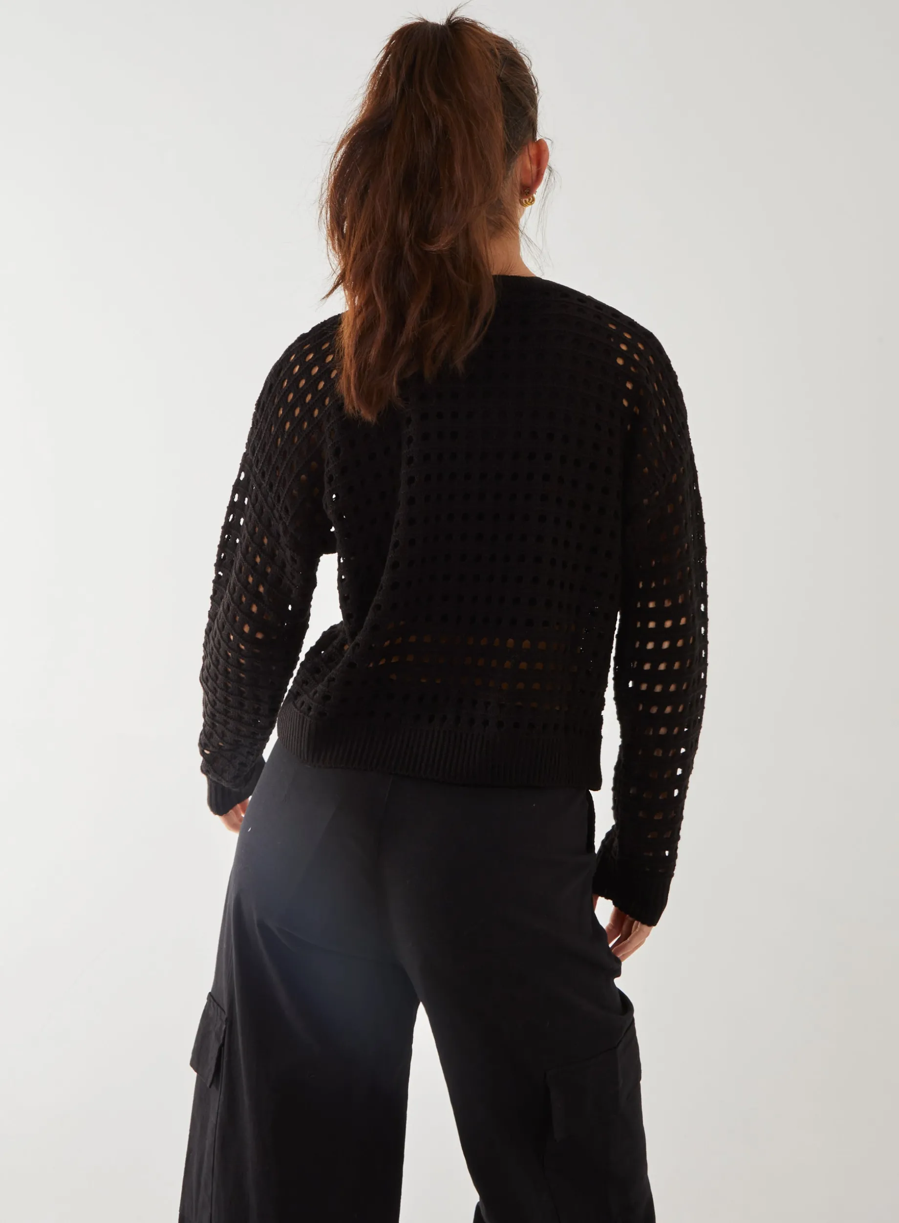 Crochet Knitted Sweater
