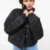 Crop Bomber Jacket