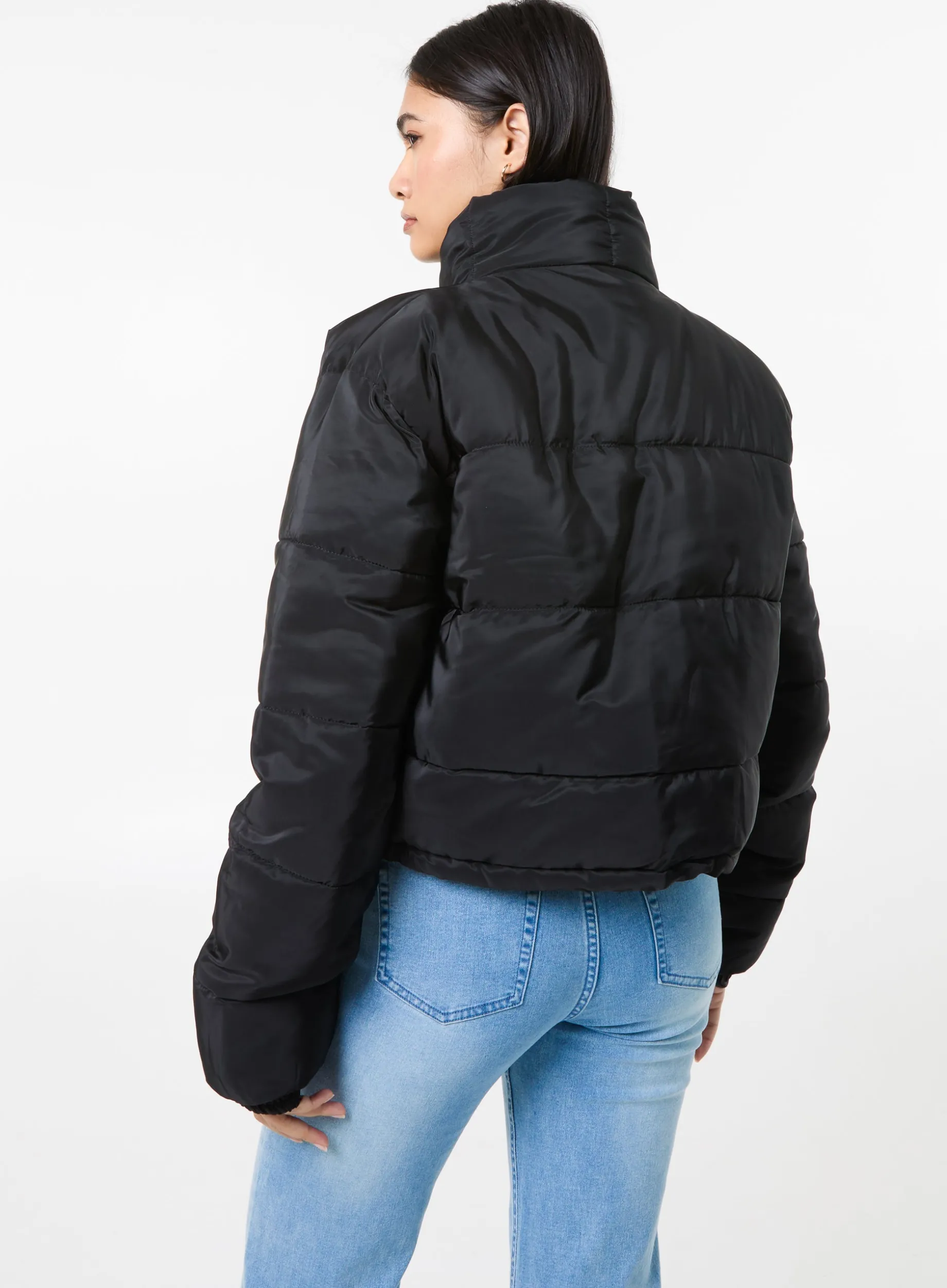 Crop Bomber Jacket