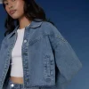 Cropped Denim Jacket