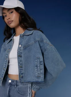Cropped Denim Jacket