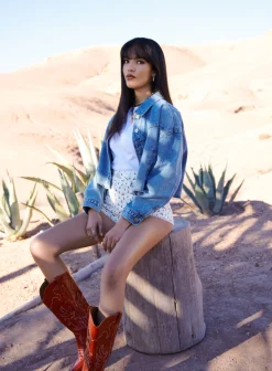 Cropped Denim Jacket