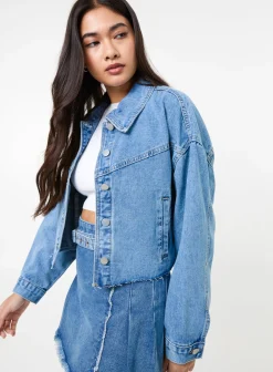 Cropped Denim Jacket