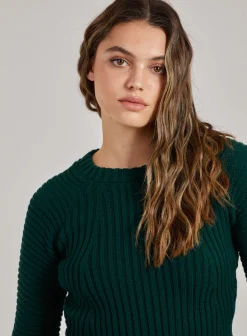 Cropped Knit Jumper