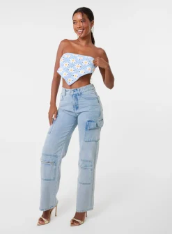 Daisy Crochet Hanky Top