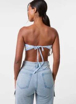 Daisy Crochet Hanky Top
