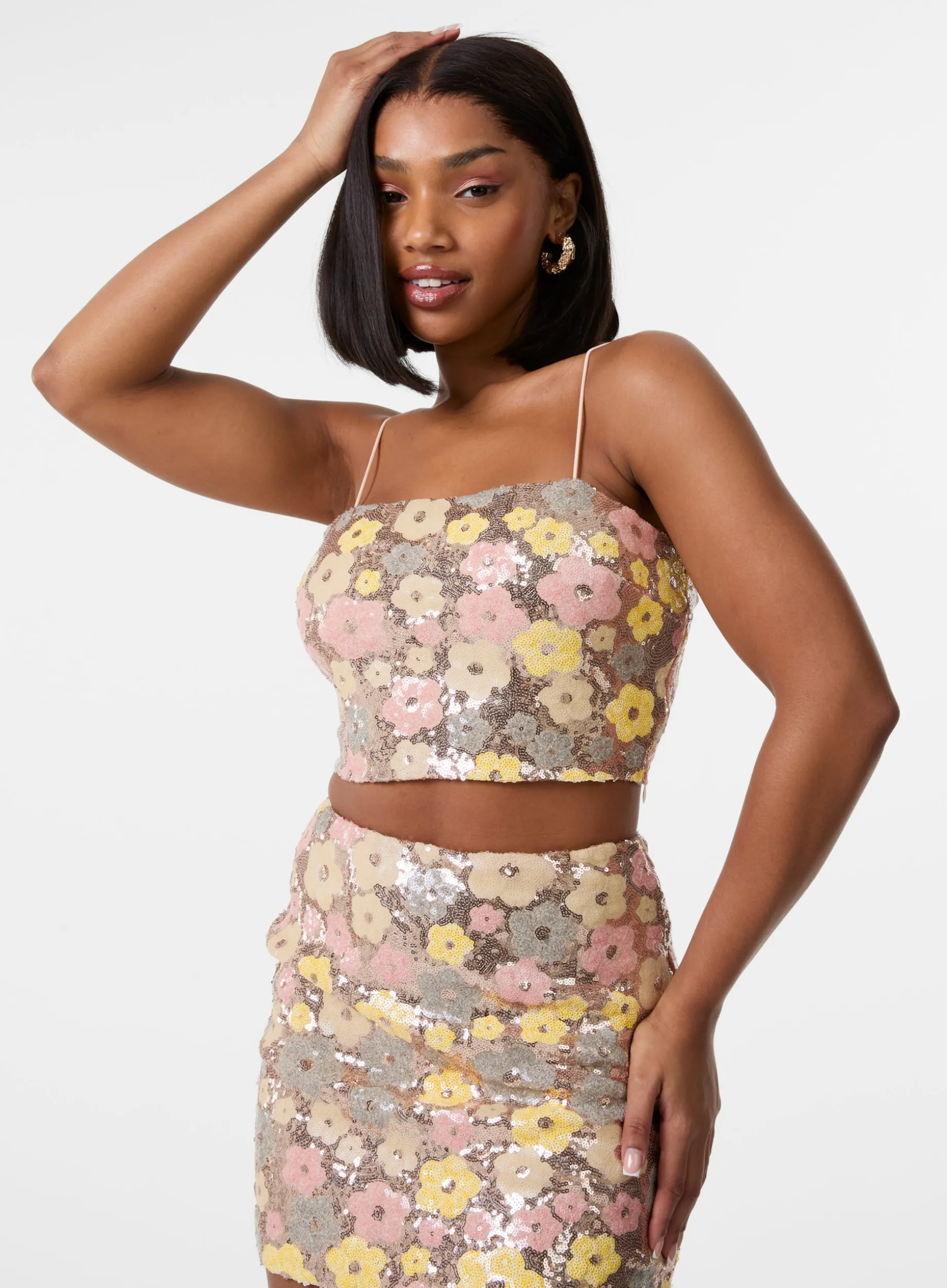 Daisy Sequin Top