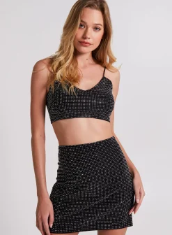 Diamante Strappy Bralette