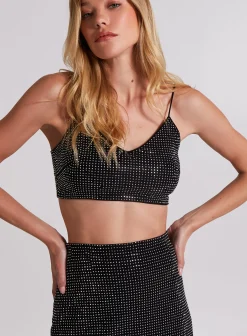 Diamante Strappy Bralette