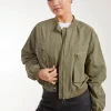 Double Pocket Classic Bomber Jacket