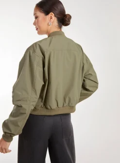 Double Pocket Classic Bomber Jacket