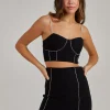 Embellished Corset Bralette