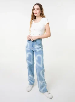 Embellished Wash Rib Top