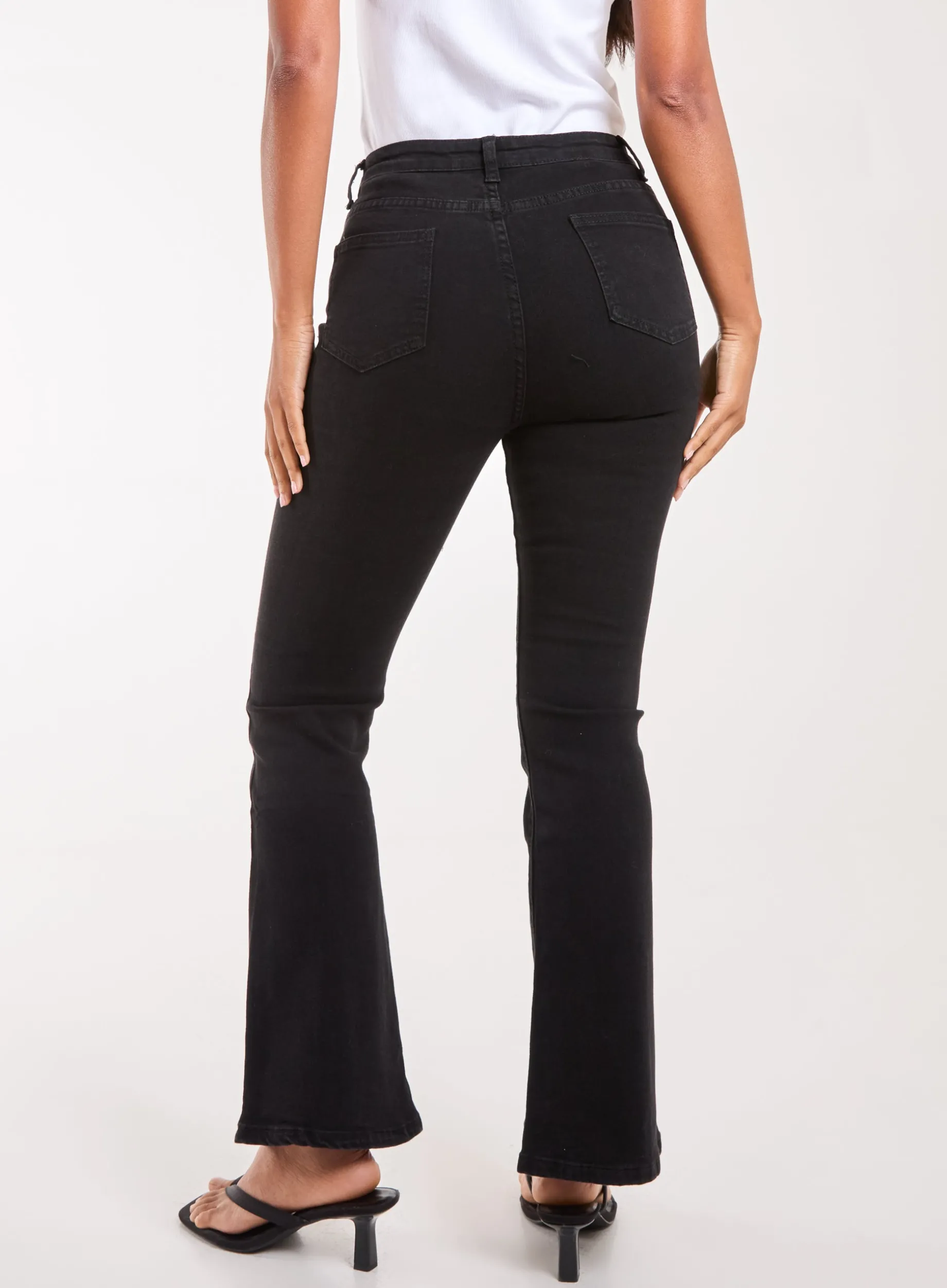 Flared Leg Jeans