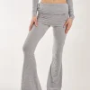 Fold Over Waist Lounge Flares