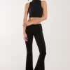 Fold Over Waist Lounge Flares