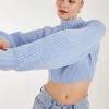 High Neck Knitted Jumper