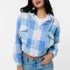 Hooded Drawstring Fleece Jacket