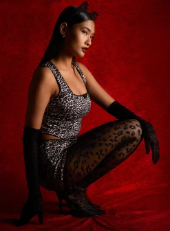 Leopard Print Hot Pants