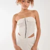 Linen Cargo Corset Top