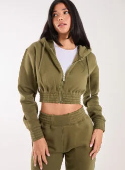 Long Sleeve Zip Up Hoodie