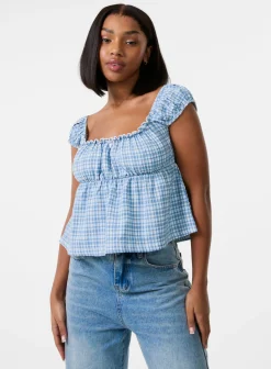 Milkmaid Crop Top