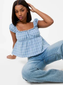 Milkmaid Crop Top