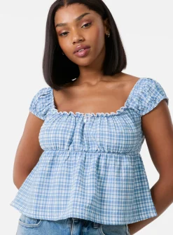 Milkmaid Crop Top