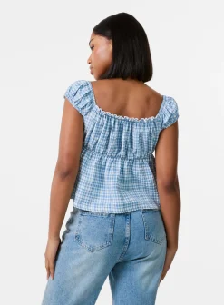 Milkmaid Crop Top