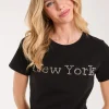 New York Diamante T- Shirt
