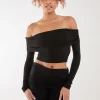 Off the Shoulder Lounge Top